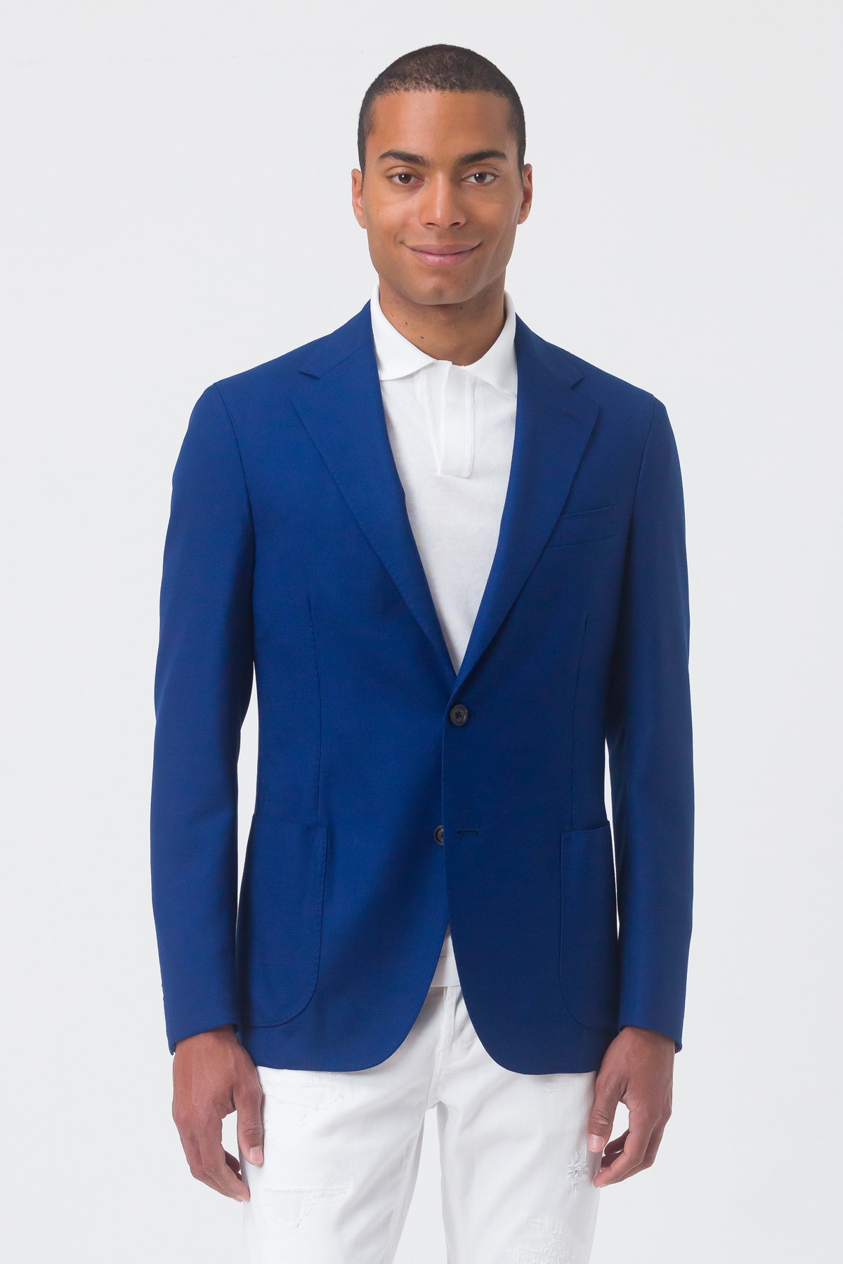 blazer-blu-691flf-1.jpg Blazer blu royal BAGNOLI P/E - immagine 1