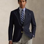 Iconico blazer scamosciato a due bottoni da uomo | Ralph Lauren® IT