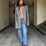 Blazer lungo grigio – Celestina Vintage