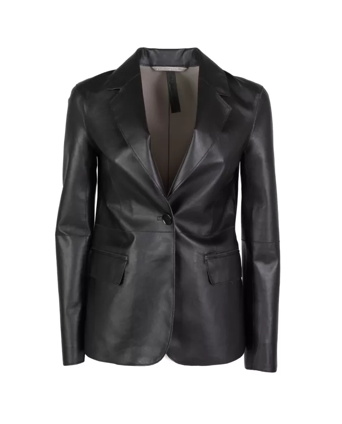 blazer-pelle-donna-278ezw.webp Outfit Blazer Oversize Pelle Giubbotto Pelle Donna Blazer Oversize Pelle Jeans Outfit Abbinare Giacca Outfit Blazer - immagine 1
