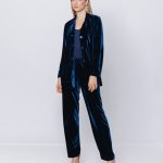 Blazer in velluto