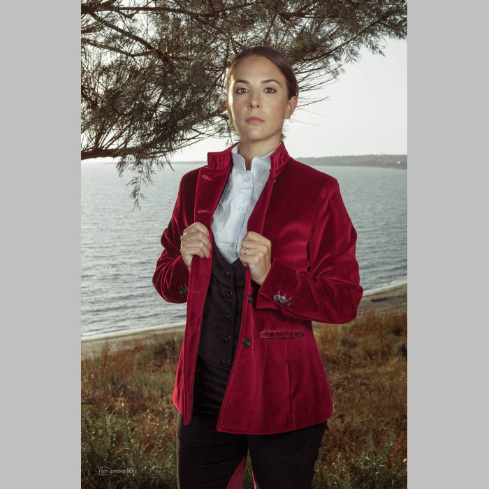 blazer-velluto-donna-690hgd-1.jpg Giacca Donna in Velluto Tedesco - immagine 1