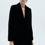 Blazer velluto strutturato Donna | MANGO OUTLET Italia