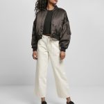 Urban Classics LADIES SHORT OVERSIZED SATIN BOMBER JACKET Giubbotto Bomber black/nero Zalando.it