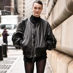 Giacca Bomber Nero Donna Bomber Oversize Di Pelle: Idee Outfit E Modelli Amica