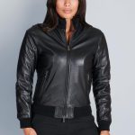 D'Arienzo Bomber Pelle Nera Donna Giacca Vintage Vera Pelle Made in Italy G155 XXS/Nero : Amazon.it: Moda