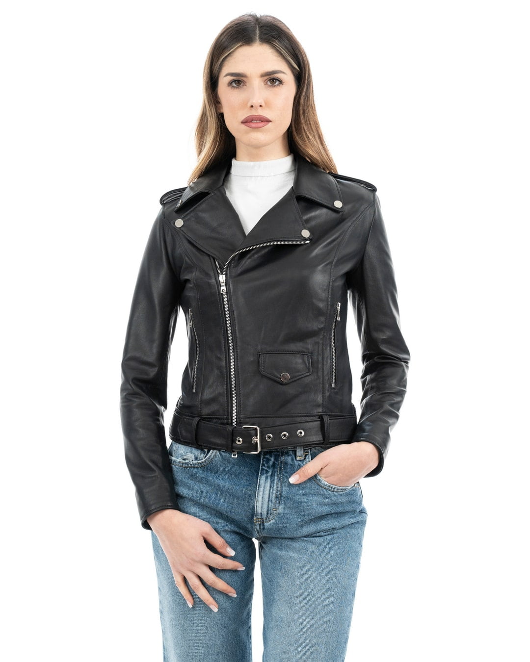 chiodo-di-pelle-donna-502jyq-1.jpg Chiodo Donna – Doppia Pelle - immagine 1