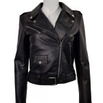 Chiodo donna in pelle