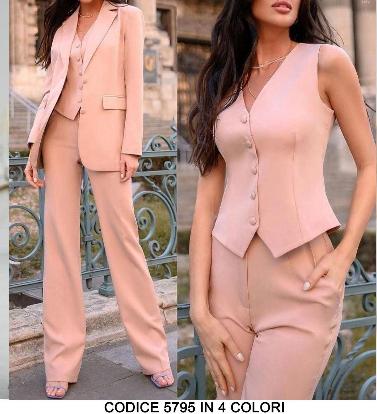 completo-donna-giacca-e-pantalone-122bae-1.jpg Completo Tailleur Donna Giacca Pantalone Elegante – Morbido, Comodo E Perfetto Per Ogni Occasione - immagine 1