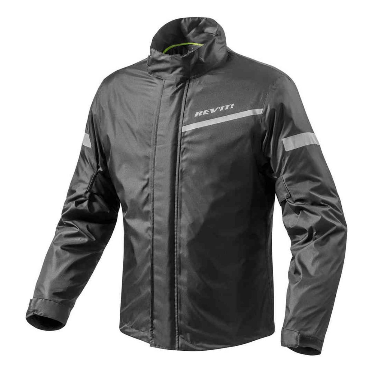 giacca-antipioggia-731vgr-1.jpg Giacca Antipioggia Moto Rev'It Cyclone 2 H2O nero - immagine 1