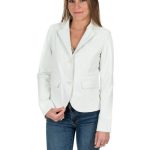 Giacca da donna in vera pelle bianca | Modello BLAZER
