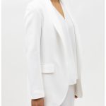 Inès Donna Giacca Blazer Bianca 1437L 2553 703 | Caneppele