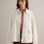 Giacca bianca in cotone elasticizzato PIOMBO da Donna | OVS