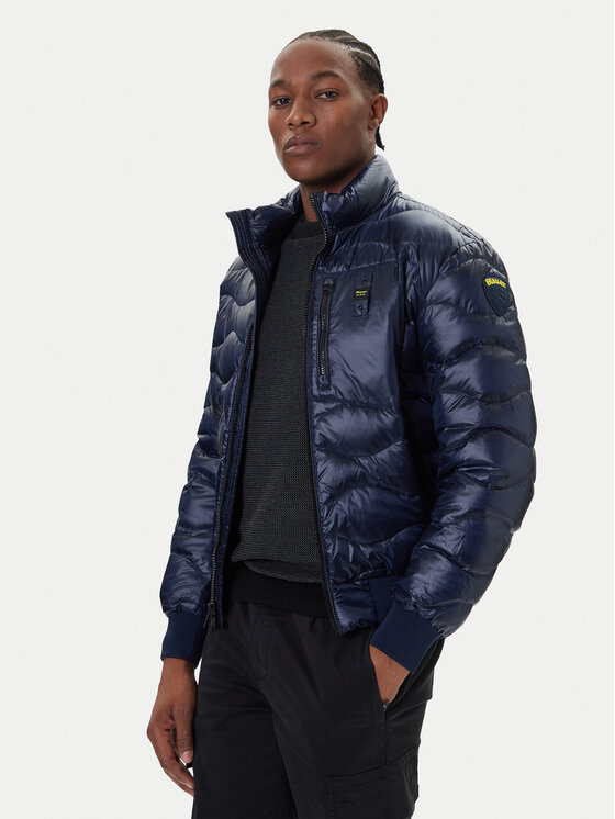 giacca-blauer-417wee-1.jpg Blauer Giubbotto piumino 25WBLUC03075 Blu scuro Regular Fit | Modivo.it - immagine 1