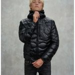 25WBLDC03074 999 GIUBBINO BLAUER UOMO A ONDE WAVE GIUBBOTTO GIUBBET...