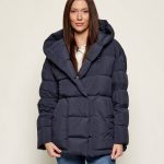 Giacca in piumino PRAIRIE BLAUER | Oversize fit | colore blu marino | Gomez.moda