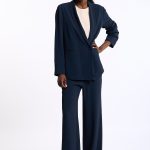 Slowear Giacca in Crepe Blu Donna Motta Fashion Place