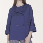 Giacca Blu Donna Ragno