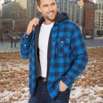 TACVASEN Giacca Uomo Invernale Calda Imbottita Maniche Regolabili Blu | Cotone, M, Polsini Regolabili Con Bottoni, Attività All'Aperto, Serate Tra Amici : Amazon.it: Moda