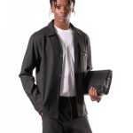 GIACCA CAMICIA NERA UOMO I'M BRIAN GC2711 Choose Fashion Store