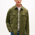 Giacca stile camicia con tasche sbiadita | Verde | Tommy Hilfiger