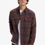 Venture Giacca camicia in sherpa Rosso Uomo | Quiksilver