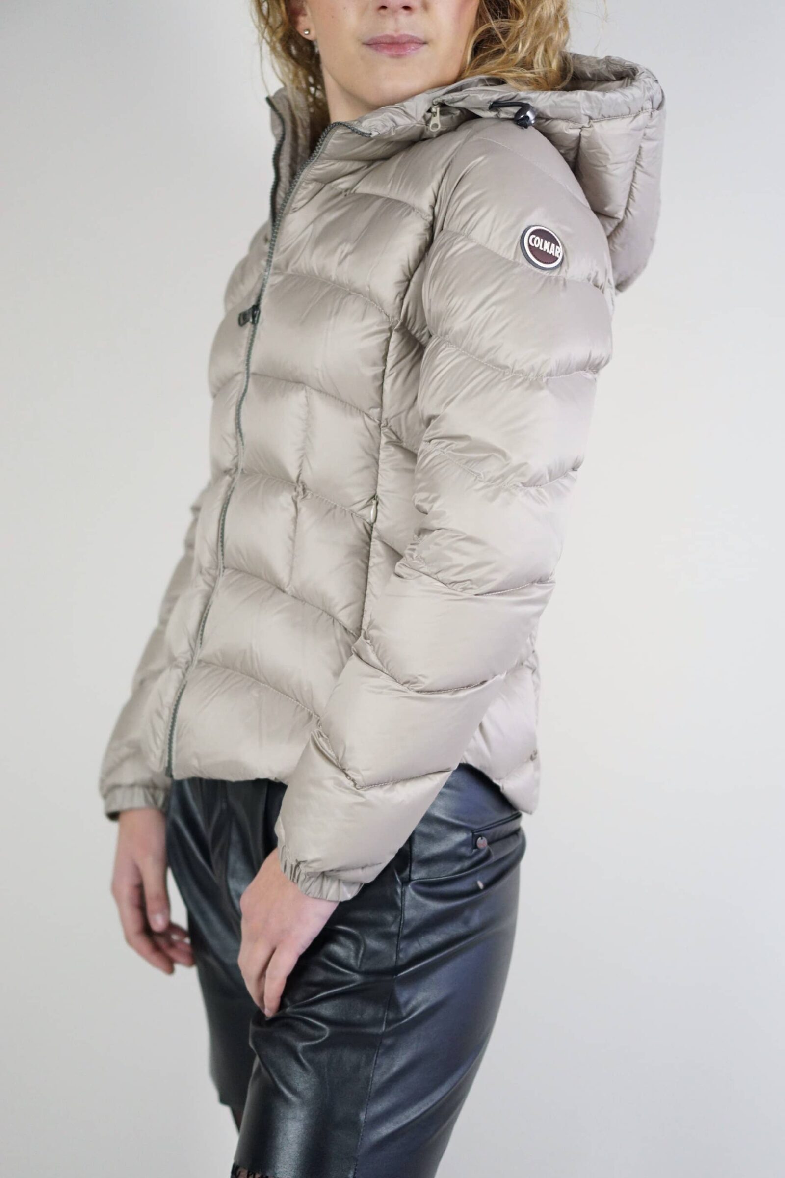 giacca-colmar-458frv-1.jpg Piumino beige toast con cappuccio | Colmar Reboot Store | Outlet online - immagine 1