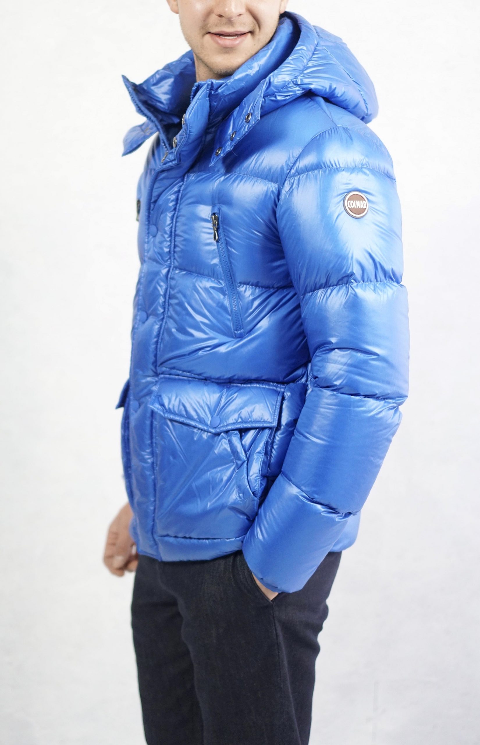 giacca-colmar-uomo-485nub-1.jpg Giacca in piumino blu elettrico | Colmar Reboot Store | Outlet online - immagine 1