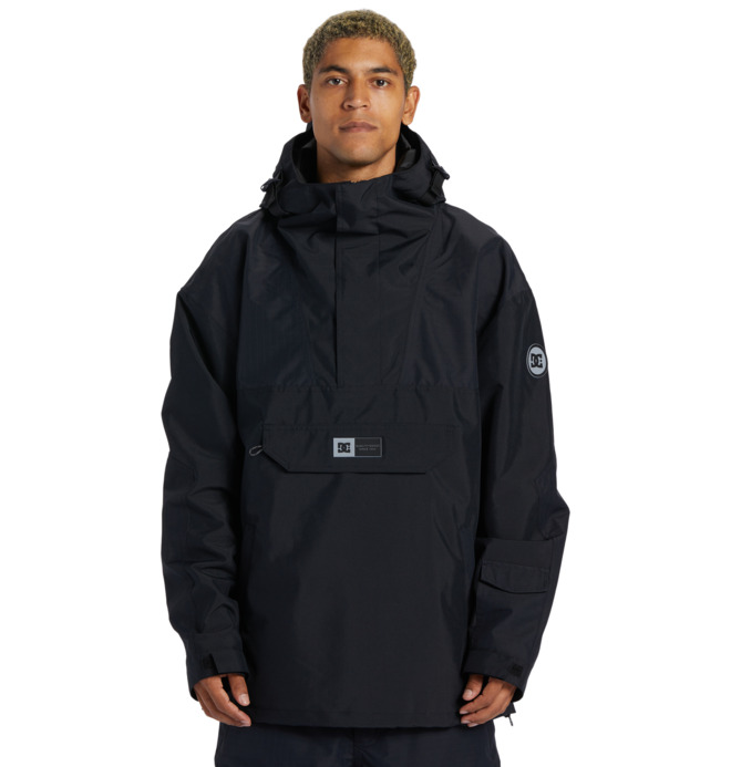 giacca-da-snowboard-uomo-024vie-1.jpg Dc 43 Giacca anorak tecnica da snowboard Nero Uomo | DC Shoes - immagine 1