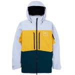 Giacca Snowboard Burton AK SWASH GORE TEX GRAY CLOUD/GOLDEN ROD/DEEP EMERALD