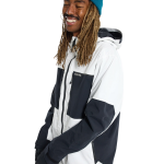 Frostner Burton Giacca Snowboard Uomo Giacca Da Snowboard Burton Frostner 2L Bianco Robusto Nero Vero