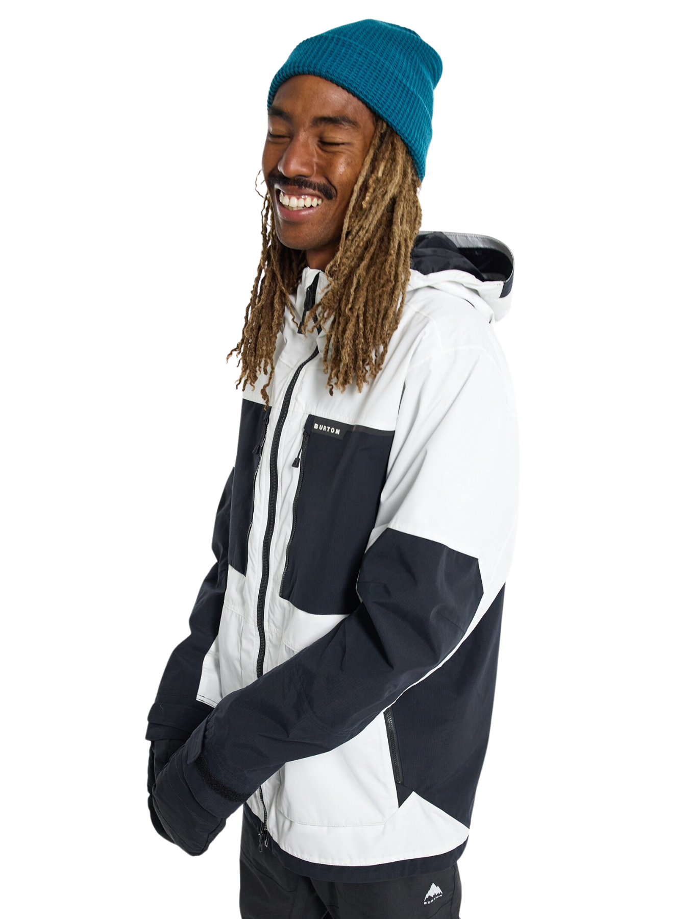 giacca-da-snowboard-uomo-435jzf.png Frostner Burton Giacca Snowboard Uomo Giacca Da Snowboard Burton Frostner 2L Bianco Robusto Nero Vero - immagine 1