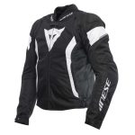 Dainese Avro 5 Tex Jacket, Giacca Moto in Tessuto, con Protezioni su Spalle, Man, Nero/Bianco/Nero, 54 : Amazon.it: Auto e Moto