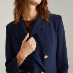 Blazer doppiopetto, blu | Intrend