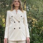 LIU JO giacca donna doppiopetto sei bottoni CF4358T2624