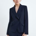 Blazer doppiopetto elegante BLU 42