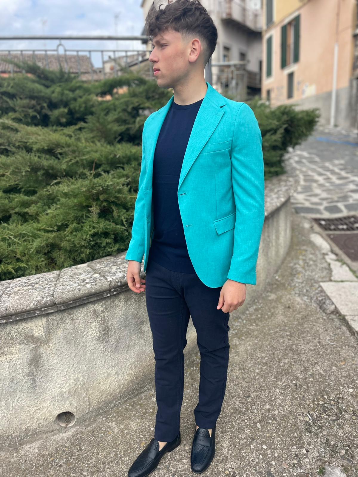 giacca-elegante-uomo-452uqf-1.jpg Giacca uomo blazer mod. Corradini S17 milano - immagine 1