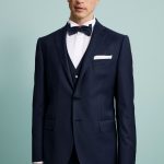 Giacca elegante drop 6 BLU 44