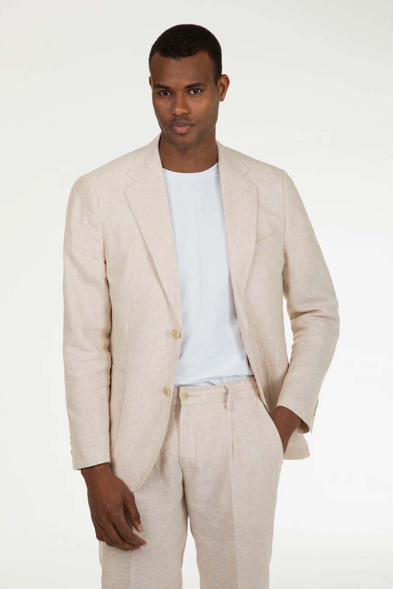 giacca-estiva-uomo-182bxt-1.jpg Giacca Estiva Uomo Lino Giacca Estiva Uomo Lino Leggero Giacca Uomo Lino Estiva Blazer - immagine 1