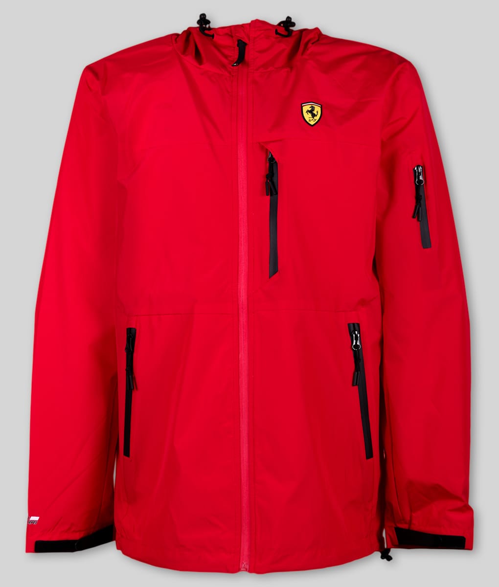 giacca-ferrari-353hnt-1.jpg Giacca anti pioggia Ferrari Uomo | Motorsport Maranello Store - immagine 1