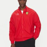 Puma Giacca di transizione Ferrari Race T7 630215 Rosso Regular Fit | Modivo.it