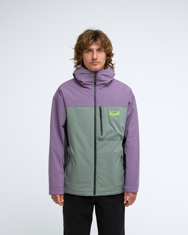 giacca-impermeabile-uomo-629ydz-1.jpg Contact 10K Giacca impermeabile Viola Uomo | Billabong - immagine 1