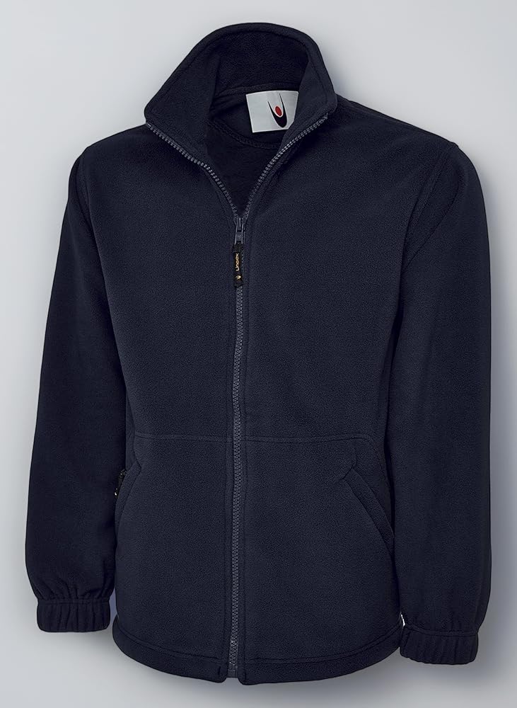 giacca-in-pile-766bxb-1.jpg Giacca in pile con zip integrale, stile classico, ideale per sport, lavoro e tempo libero Navy X Small : Amazon.it: Moda - immagine 1