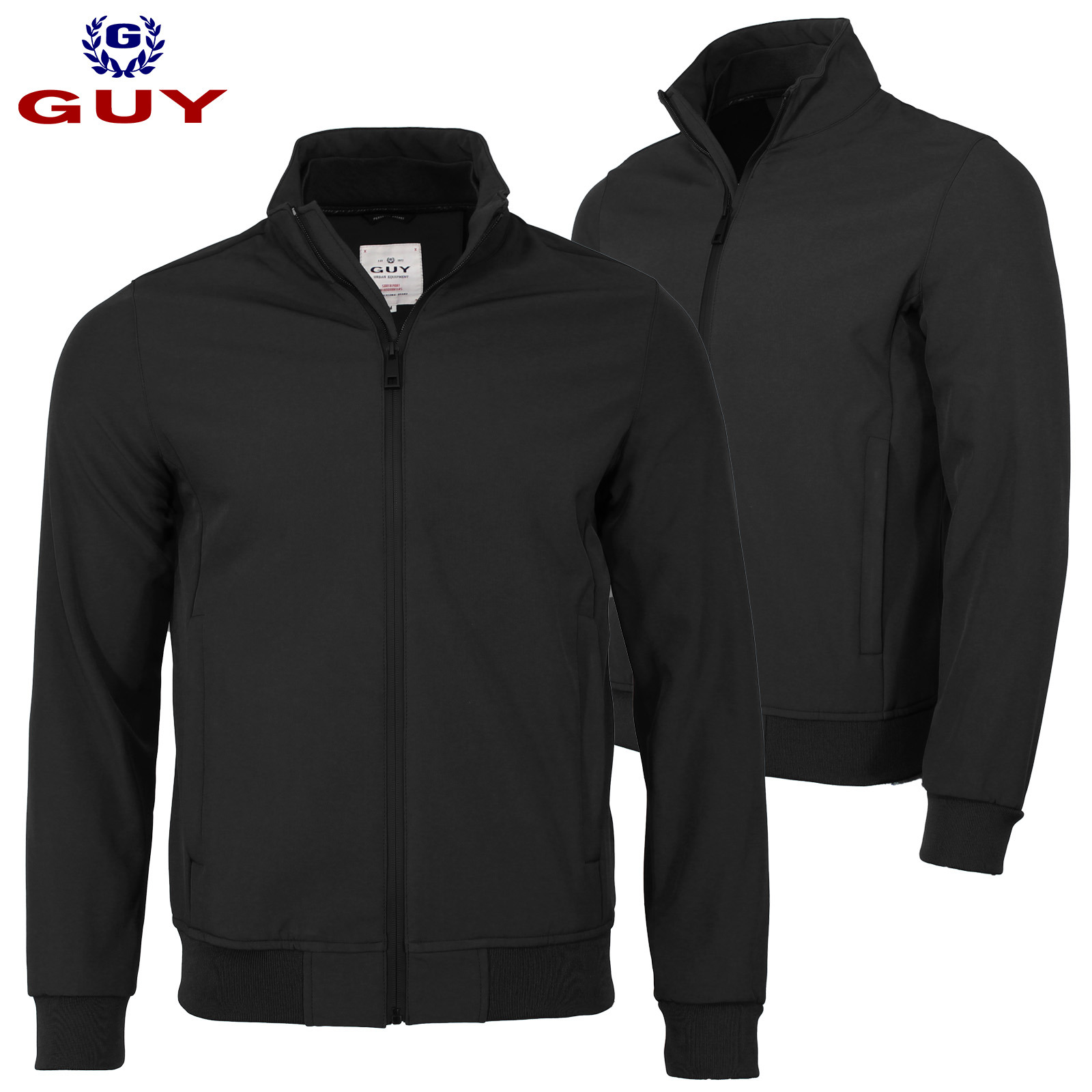 giacca-invernale-912sts-1.jpg Giubbotto uomo invernale corto tessuto impermeabile interno in pile GUY M L XL XXL 3XL - immagine 1