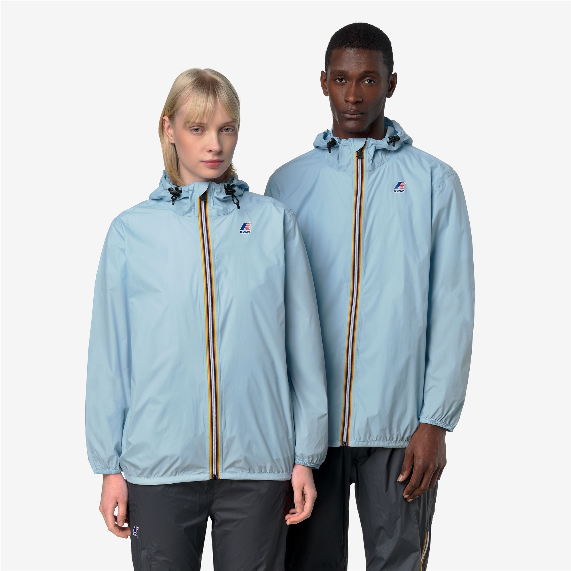 giacca-k-way-007hje-1.jpg LE VRAI 4.0 CLAUDE Giacche Medio Unisex Blue Dream Adulto | 2XS / Blue Dream - immagine 1