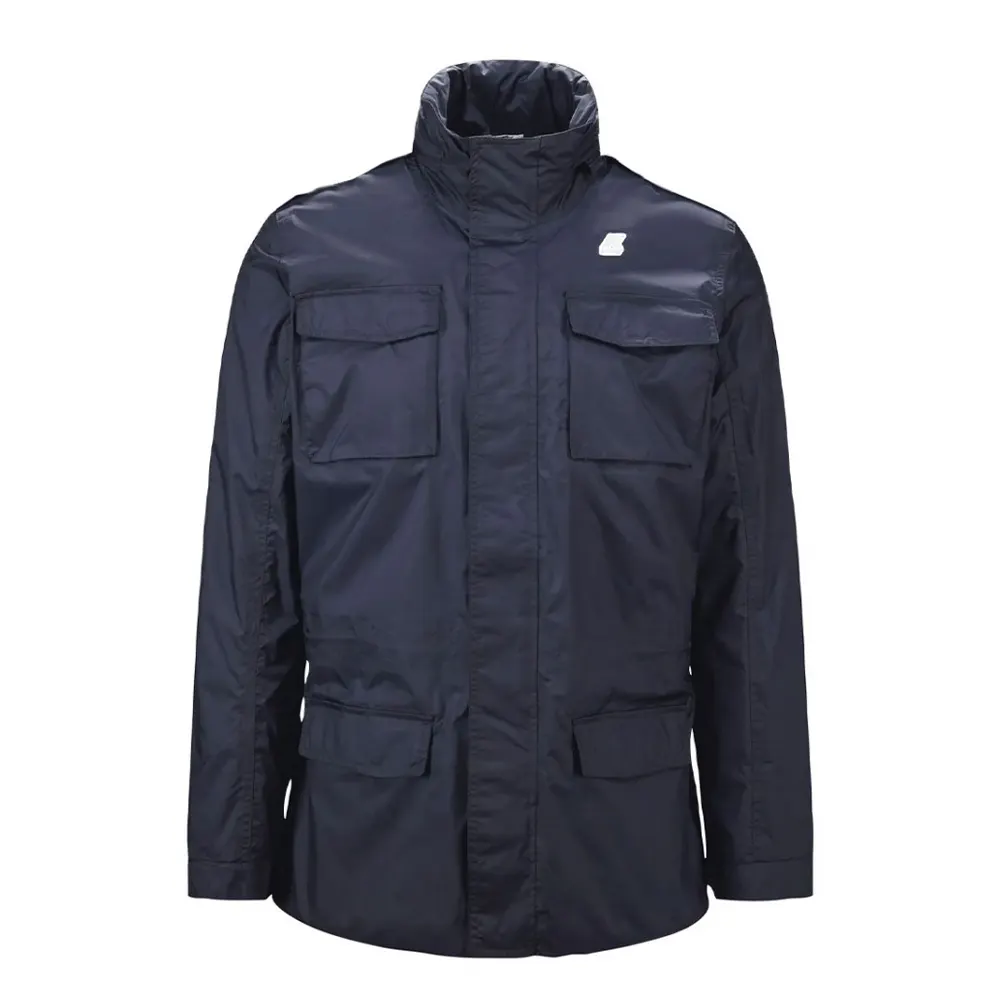 giacca-k-way-495zpc.webp K Way Giacca corta uomo Manphy Stretch Nylon Jersey K2121QW K89 Blue Depth Abbigliamento Mediterraneo - immagine 1