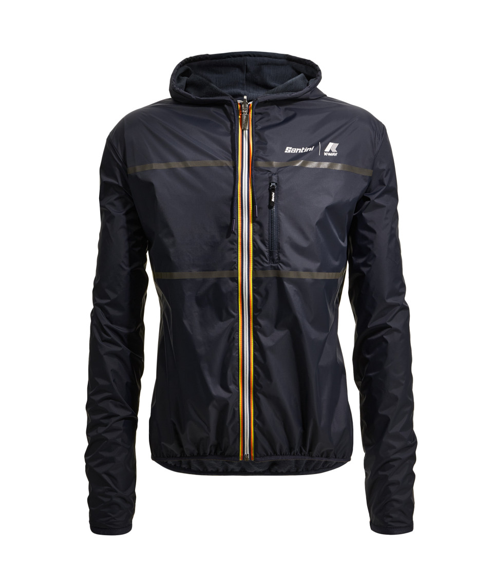 giacca-k-way-671jzl-1.jpg SANTINI x K WAY GIACCA ANTIVENTO REVERSIBILE - immagine 1