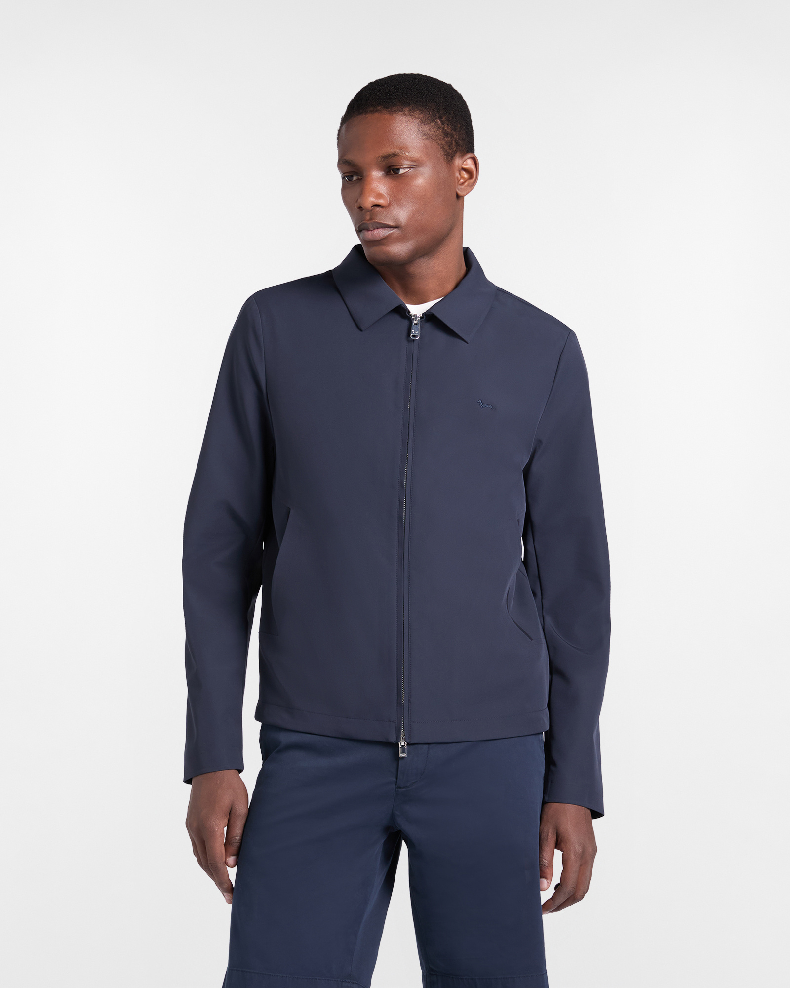 giacca-leggera-uomo-146okq-1.jpg Giacca Uomo leggera in Nylon Stretch - immagine 1