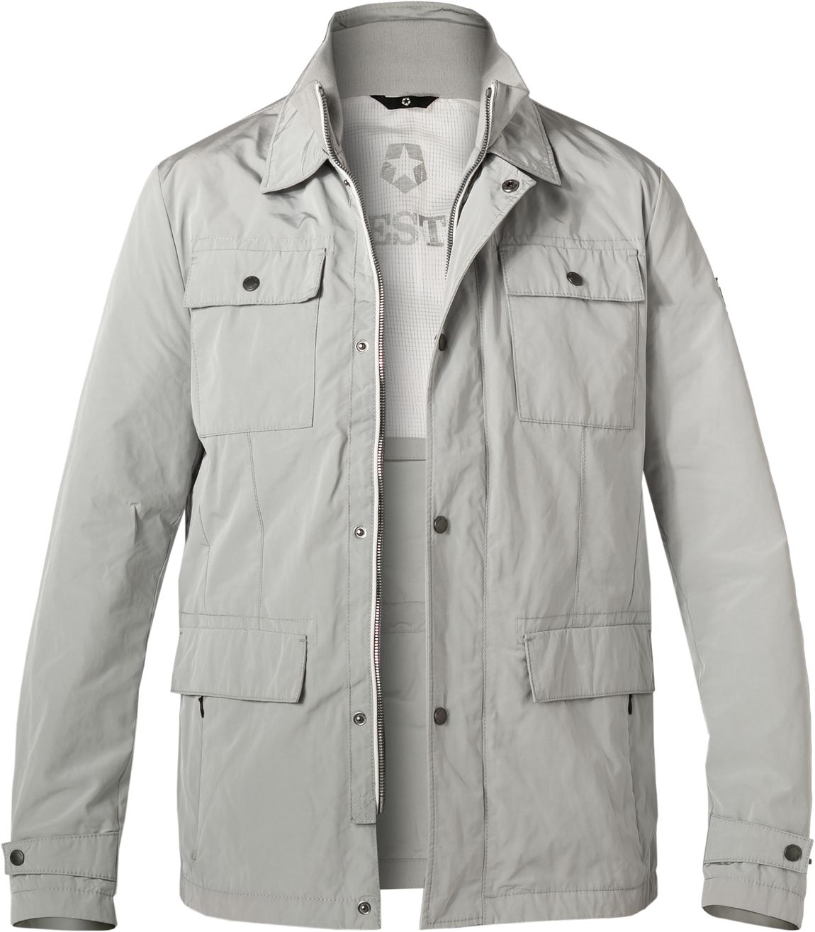 giacca-leggera-uomo-478lio-1.jpg Giubbotto Primaverile Estate Giubbotto Softshell Uomo Per Primavera E Estate – Giacca Leggera Con Cerniera, Maniche Lunghe E Tasche Laterali, Ideale Per Mezza Stagione E Outdoor - immagine 1