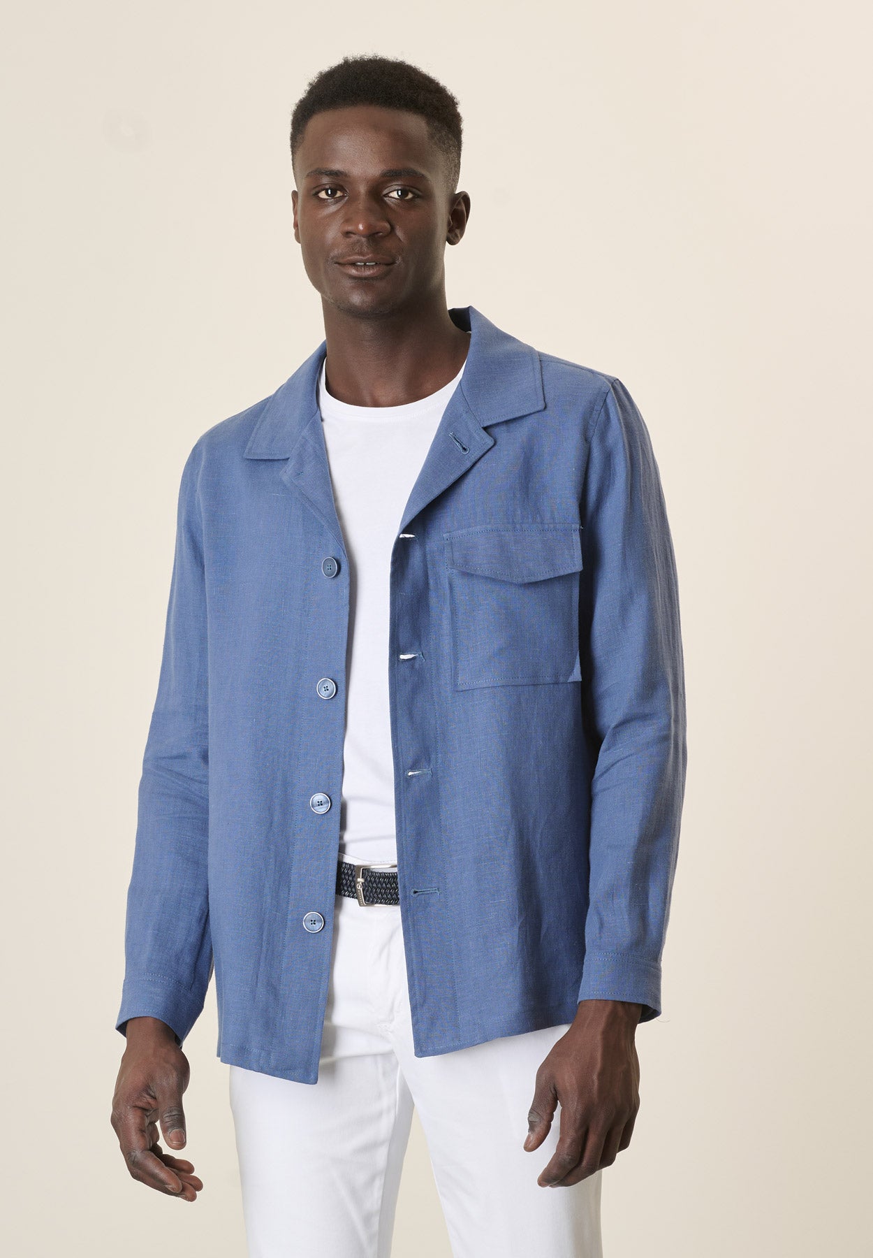giacca-lino-uomo-863yyi-1.jpg Over shirt avio lino | Angelico - immagine 1